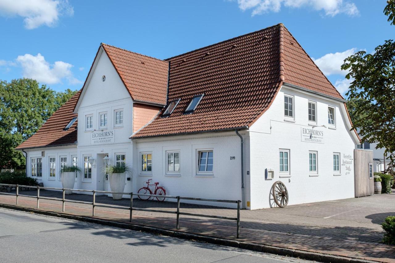 Hotel Eichhorns Niebüll Exterior foto